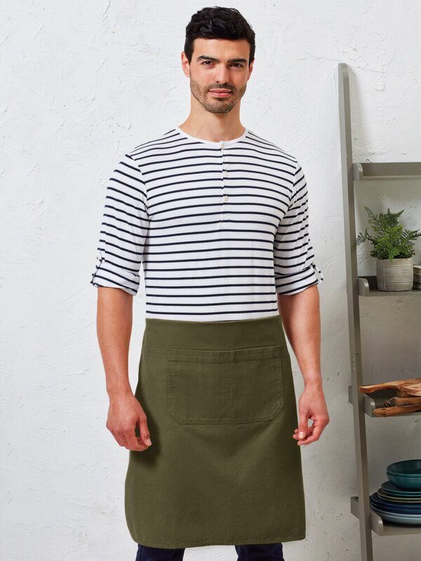 ‘Artisan’s choice’ double-pocket canvas apron Thumbnail