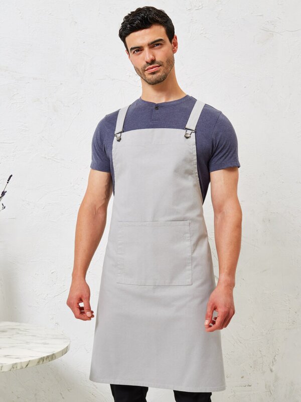 Cross back 'barista' bib apron Thumbnail