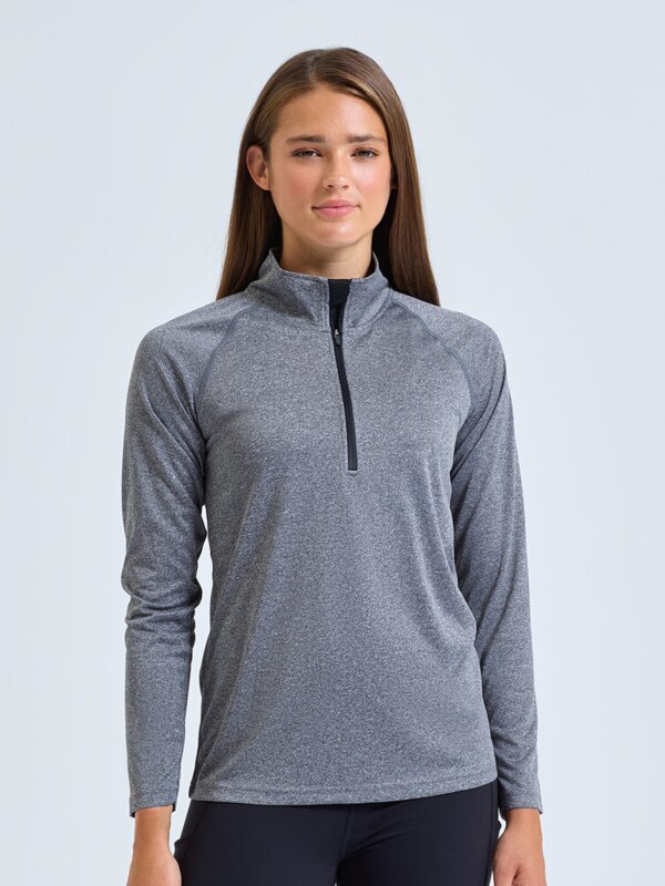 Women's TriDri® long sleeve performance ¼ zip Thumbnail