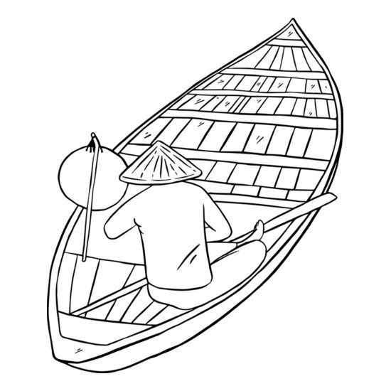 Traditional Boat with Rower Thumbnail