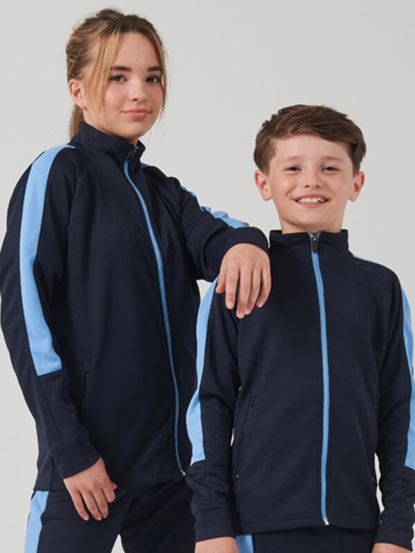 Finden + Hales Kids Knitted Tracksuit Top Thumbnail