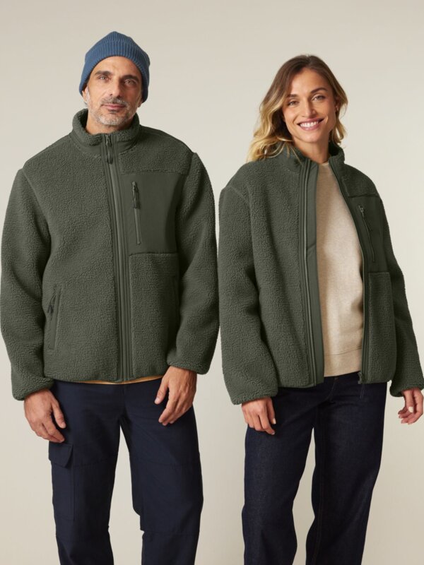 Unisex Relaxed Sherpa Jacket Thumbnail