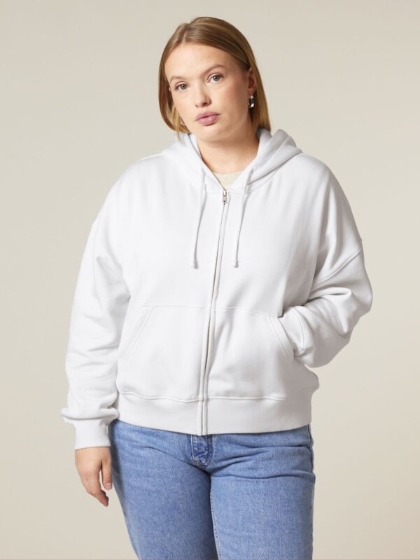 Women's Organic Zip Hoodie Thumbnail