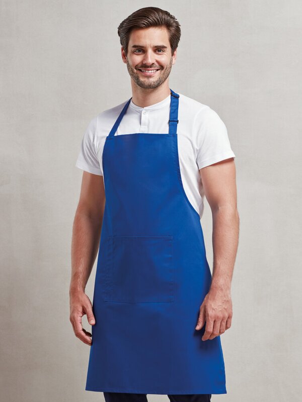 Colours bib apron with pocket Thumbnail