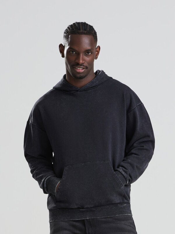 Vintage washed hoodie Thumbnail