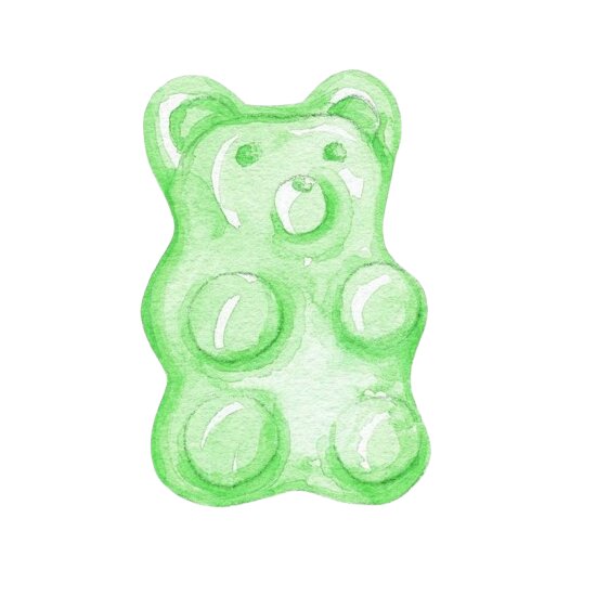 Green Gummy Bear Thumbnail