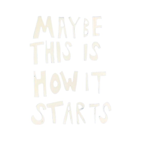 Maybe This Is How It Starts Thumbnail